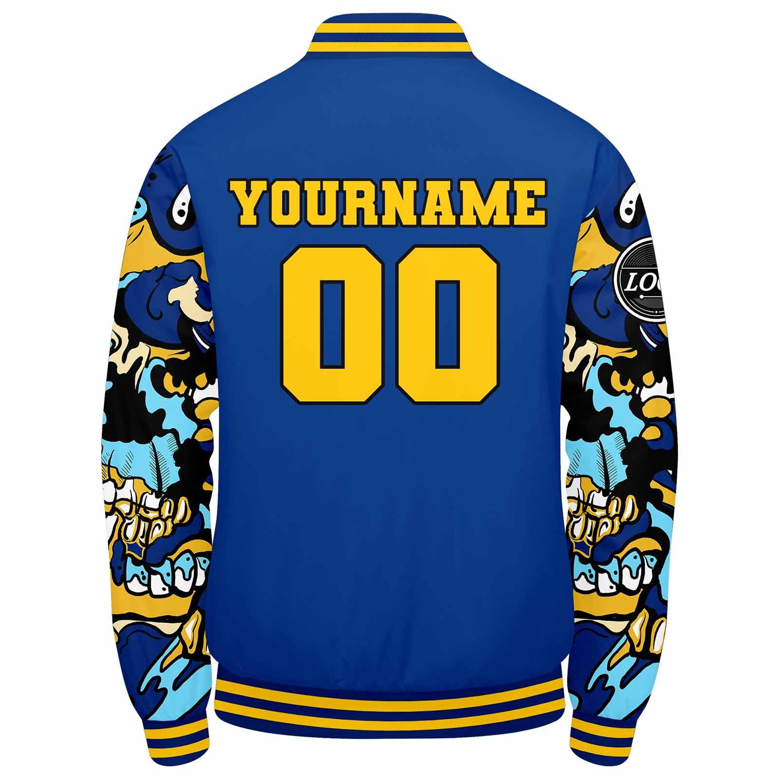 Custom Varsity Jacket Letterman Jacket For Men, Women And Youth Royal