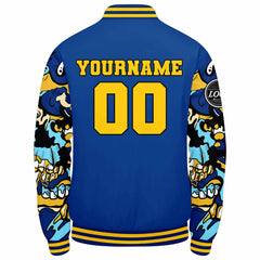 Custom Varsity Jacket Letterman Jacket For Men, Women And Youth Royal