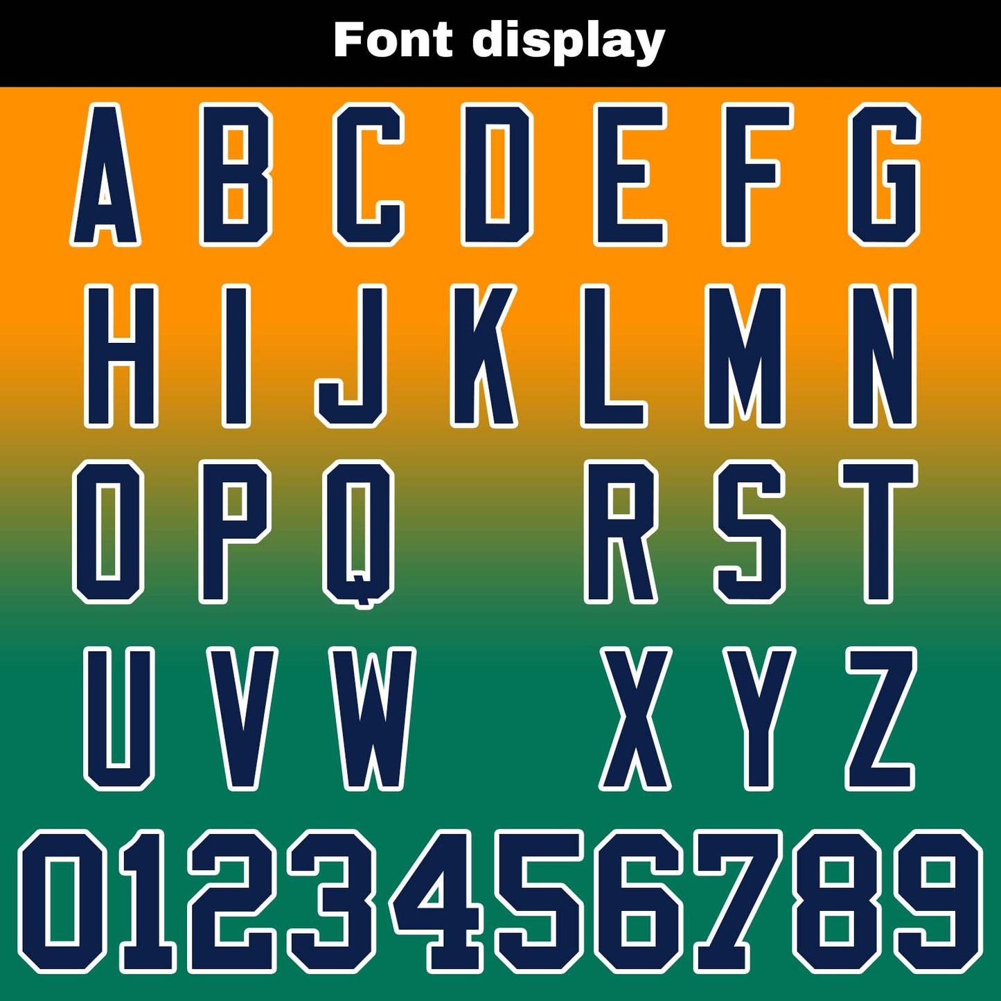 Custom Gradient Hoodie For Man Woman Girl Boy Print Your Logo Name Number Orange Green