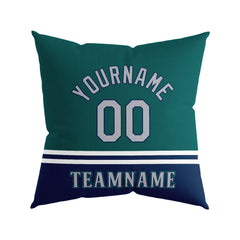 Custom Baseball Throw Pillow for Men Women Boy Gift Printed Your Personalized Name Number Seattle