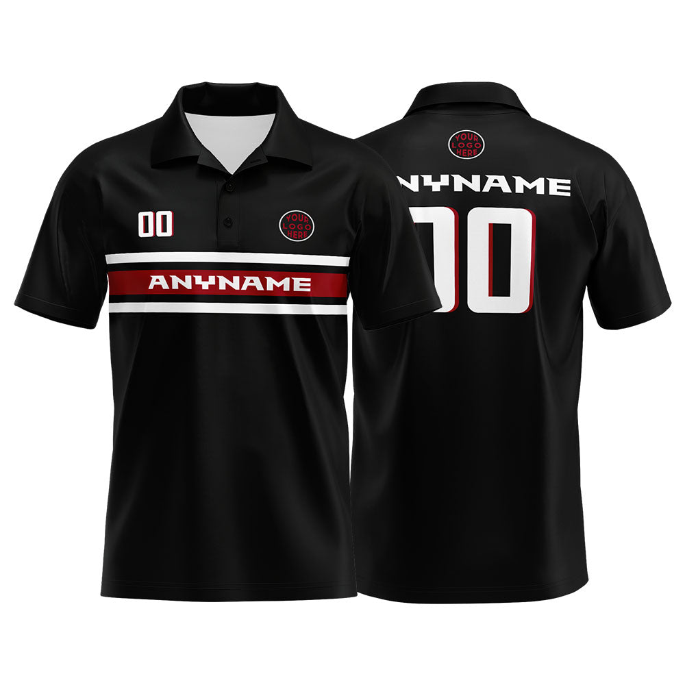 Custom Football Polo Shirts  for Men, Women, and Kids Add Your Unique Logo&Text&Number Atlanta