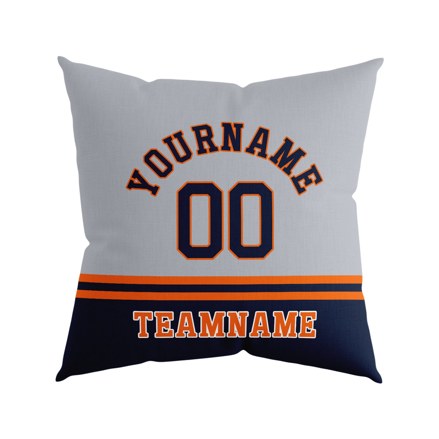 Custom Baseball Throw Pillow for Men Women Boy Gift Printed Your Personalized Name Number Houston