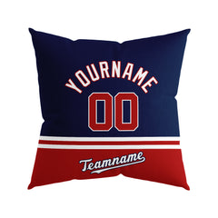 Custom Baseball Throw Pillow for Men Women Boy Gift Printed Your Personalized Name Number Washington