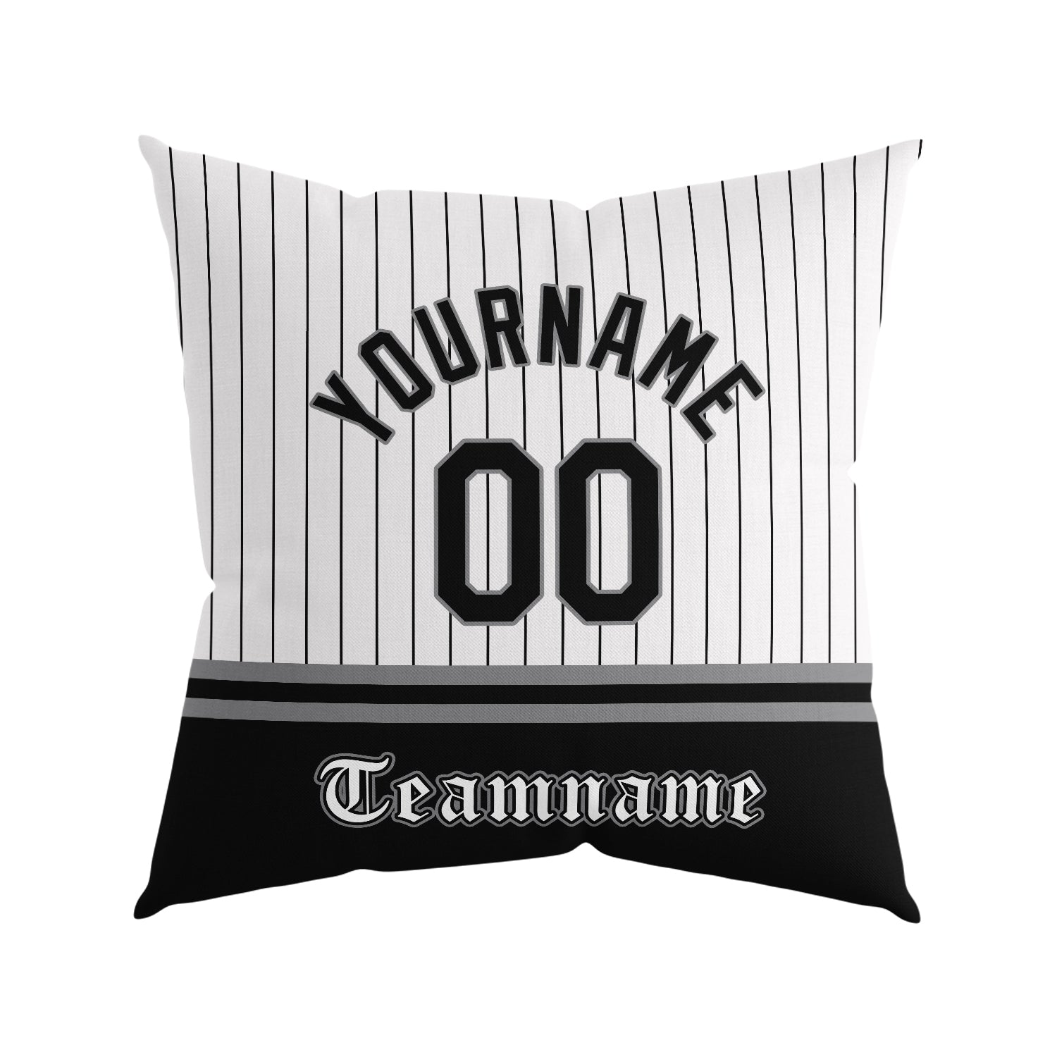 Custom Baseball Throw Pillow for Men Women Boy Gift Printed Your Personalized Name Number Chicago