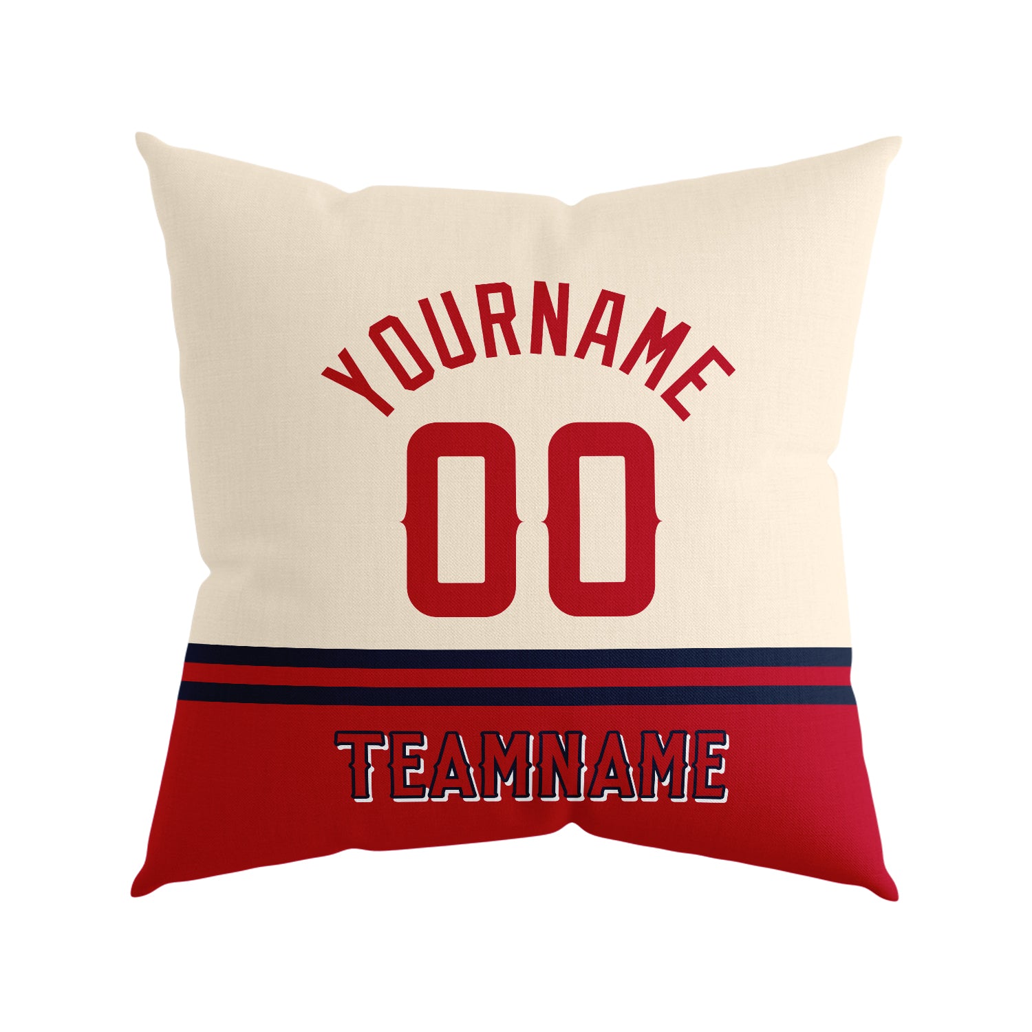 Custom Baseball Throw Pillow for Men Women Boy Gift Printed Your Personalized Name Number Los Angeles