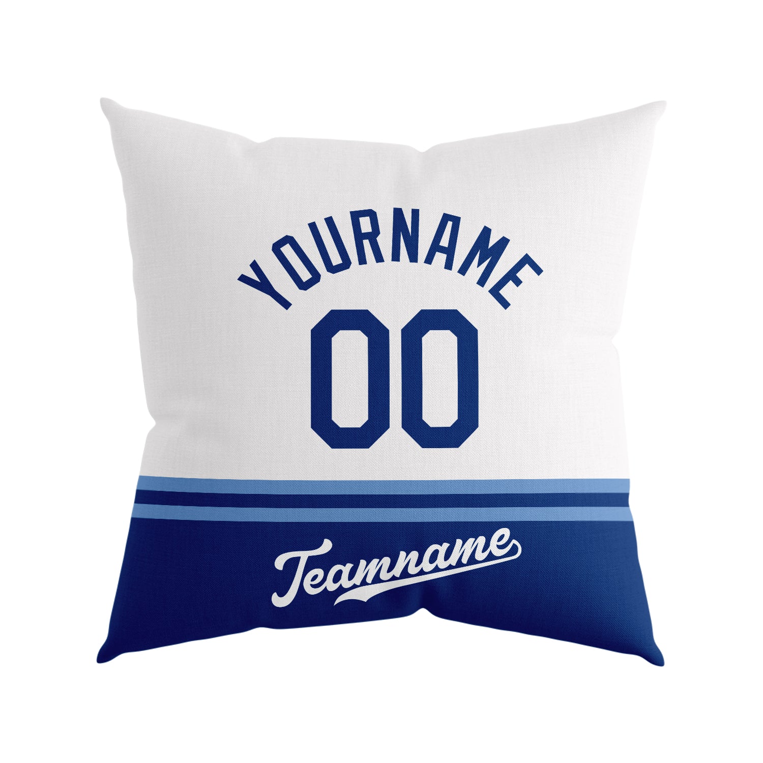 Custom Baseball Throw Pillow for Men Women Boy Gift Printed Your Personalized Name Number Kansas