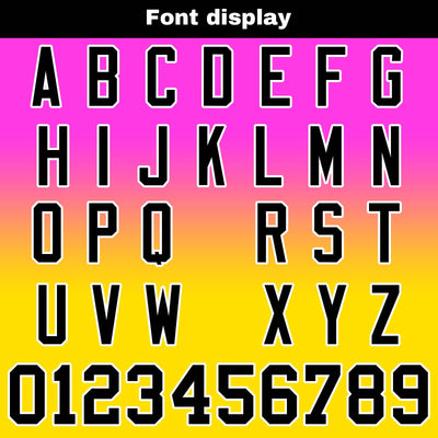 Custom Gradient Hoodie For Man Woman Girl Boy Print Your Logo Name Number Pink Yellow