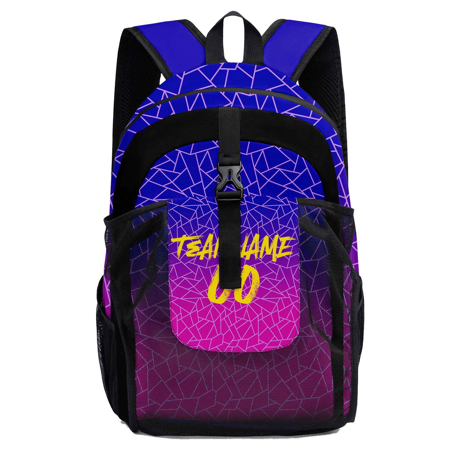 Customize Royal Pink Backpacks Featuring Personalized Names, Numbers and Logos