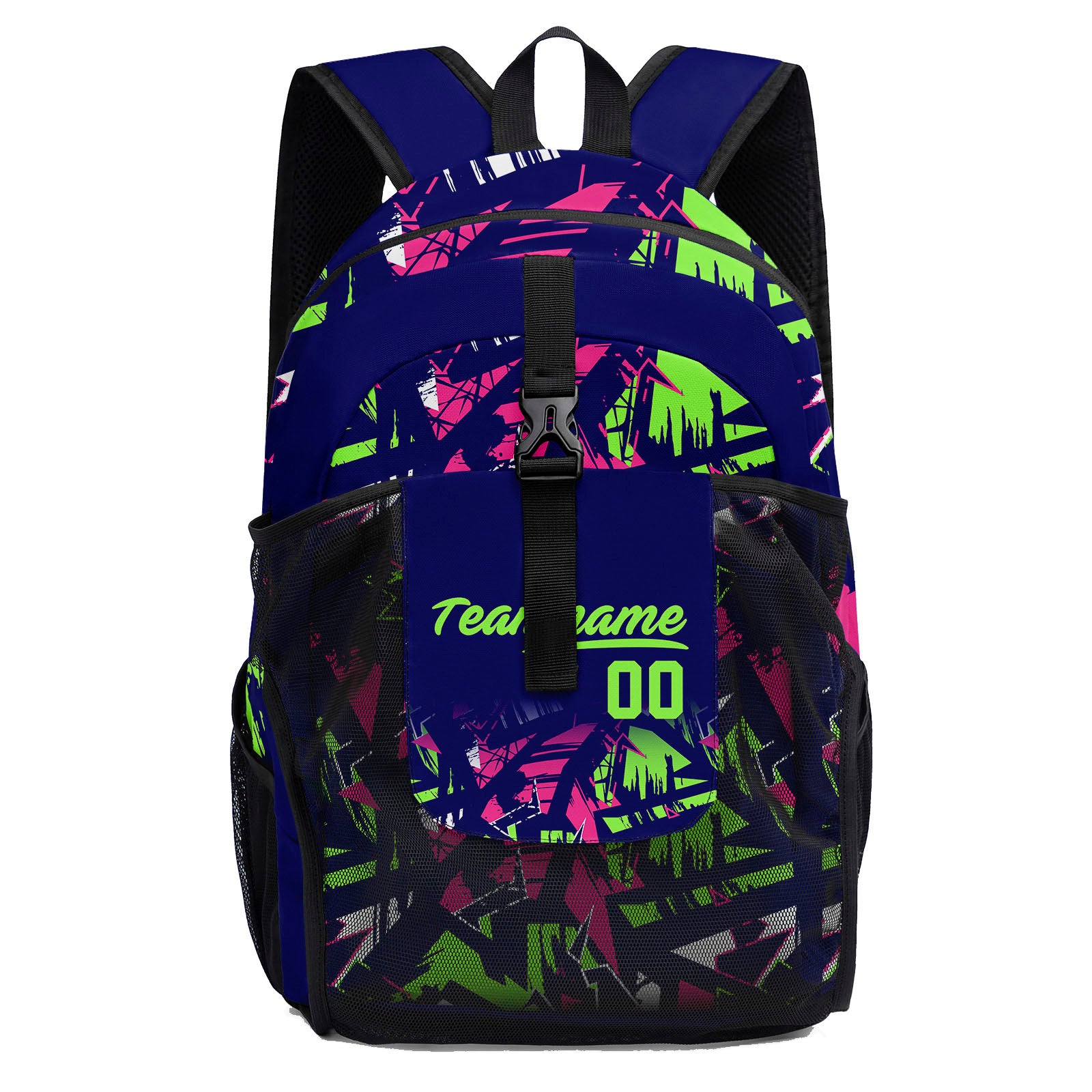 Customize Royal Green Backpacks Featuring Personalized Names, Numbers and Logos