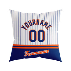 Custom Baseball Throw Pillow for Men Women Boy Gift Printed Your Personalized Name Number New York