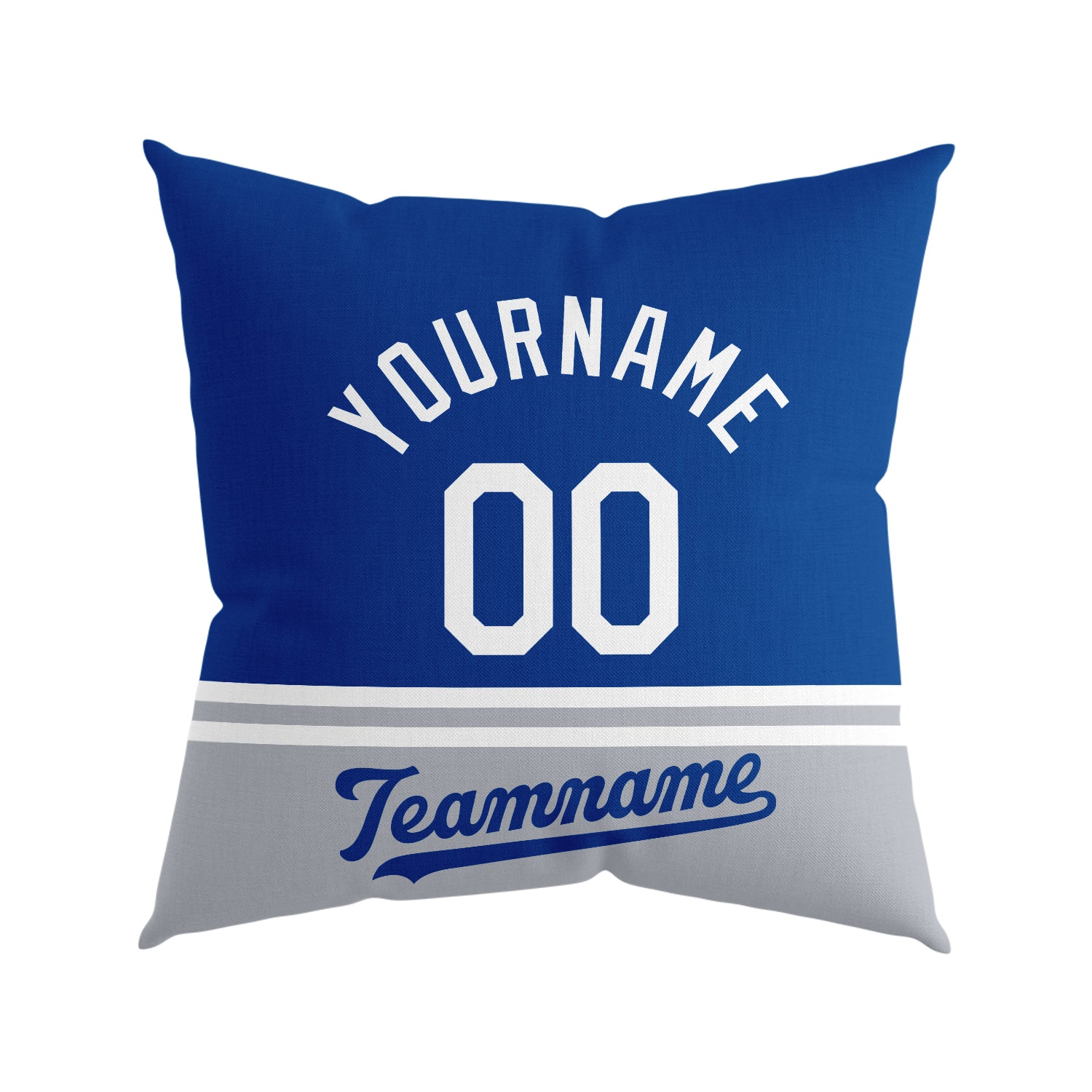 Custom Baseball Throw Pillow for Men Women Boy Gift Printed Your Personalized Name Number Los Angeles