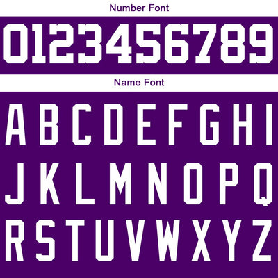 Custom Varsity Jacket Letterman Jacket For Men, Women And Youth Purple White