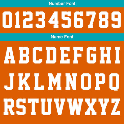 Custom Varsity Jacket Letterman Jacket For Men, Women And Youth Orange Teal