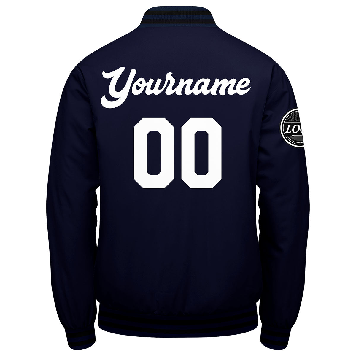 Custom Varsity Jacket Letterman Jacket For Men, Women And Youth Navy