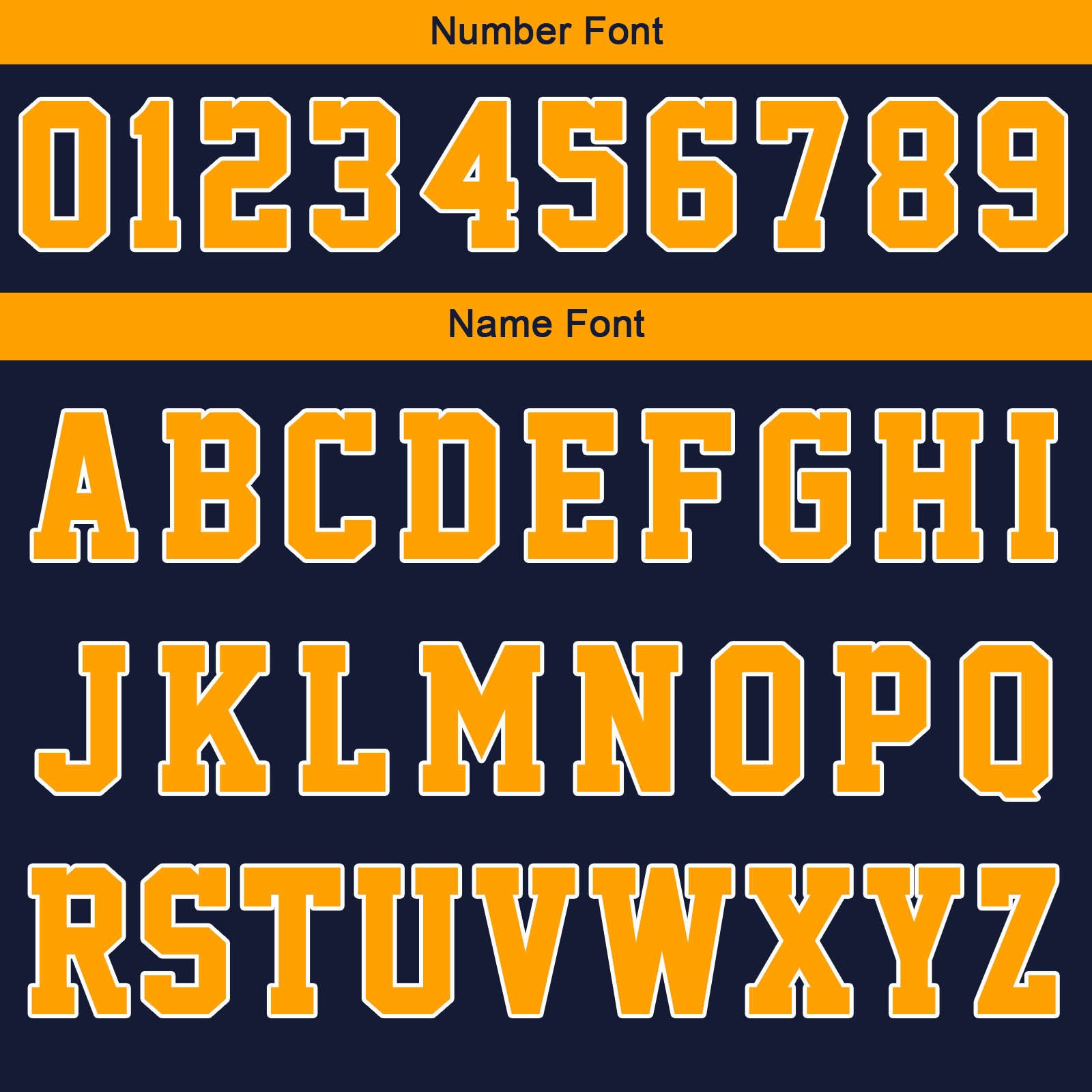 Custom Varsity Jacket Letterman Jacket For Men, Women And Youth Navy Orange