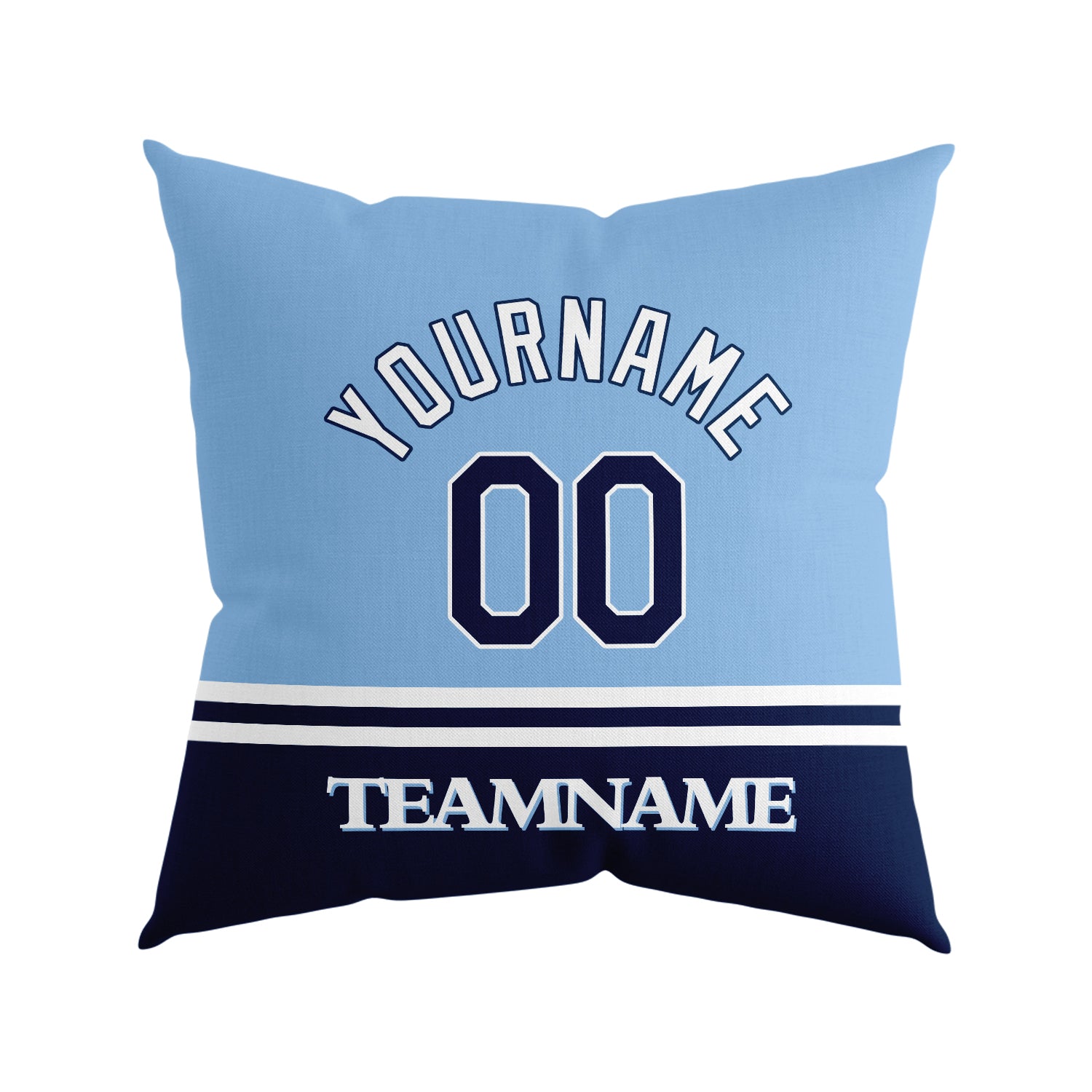 Custom Baseball Throw Pillow for Men Women Boy Gift Printed Your Personalized Name Number Tampa Bay