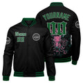 Custom Varsity Jacket Letterman Jacket For Men, Women And Youth Green