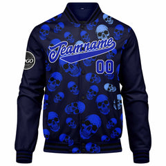 Custom Varsity Jacket Letterman Jacket For Men, Women And Youth Royal