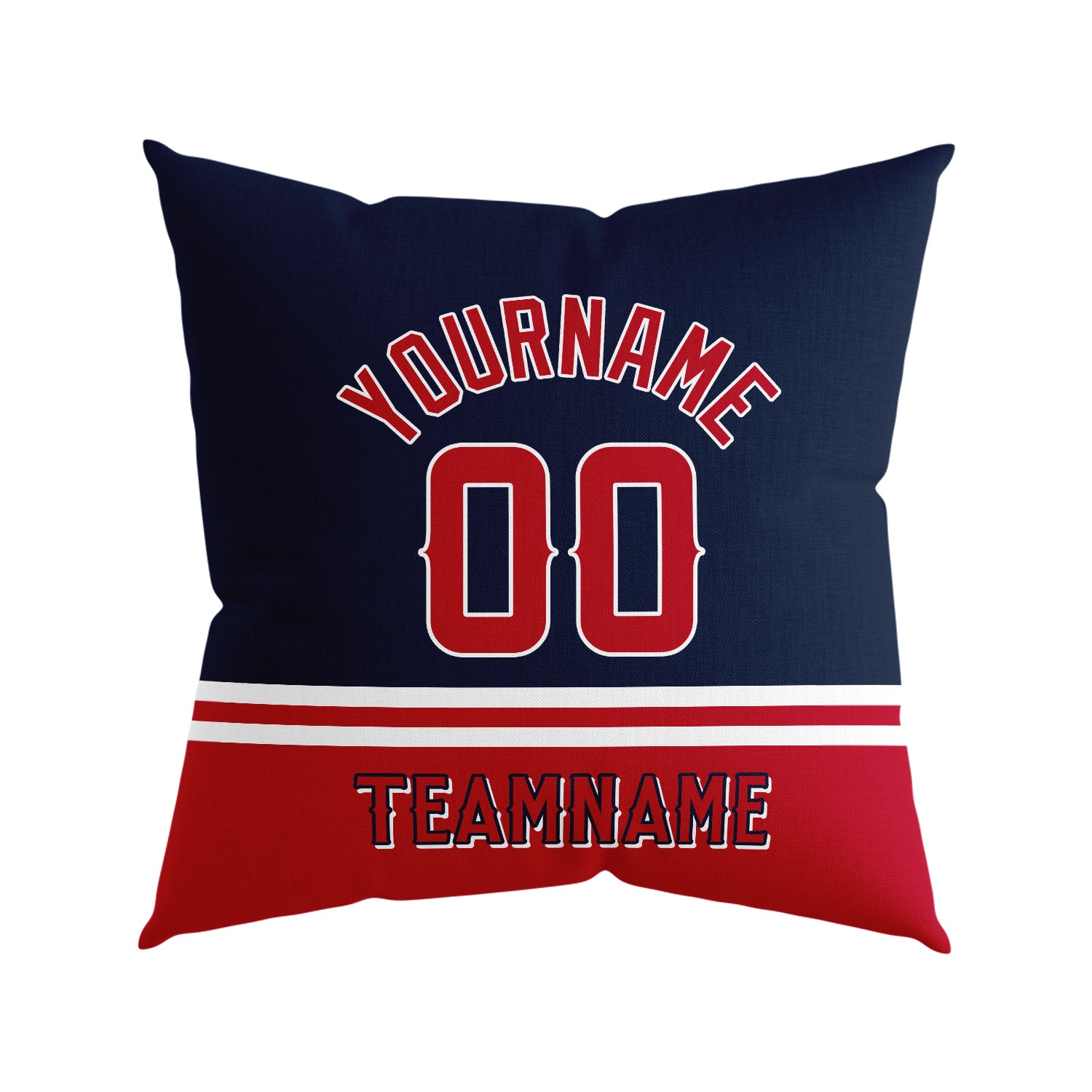 Custom Baseball Throw Pillow for Men Women Boy Gift Printed Your Personalized Name Number Los Angeles