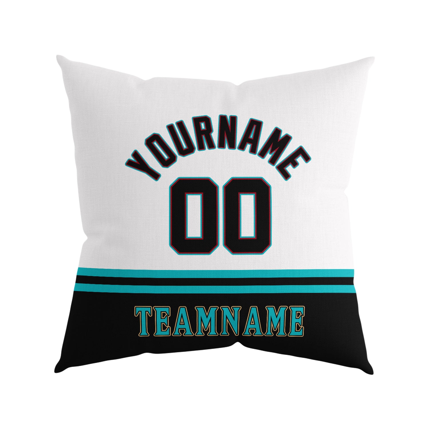 Custom Baseball Throw Pillow for Men Women Boy Gift Printed Your Personalized Name Number Arizona