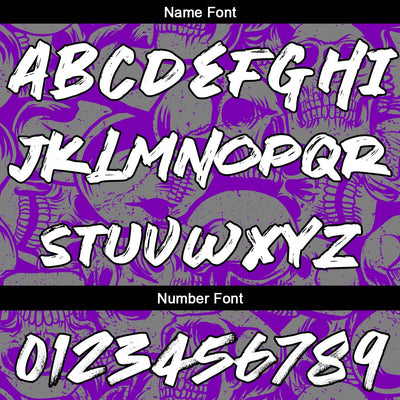 Custom Sweatshirt Hoodie For Man Woman Girl Boy Print Your Logo Name Number Purple&Grey