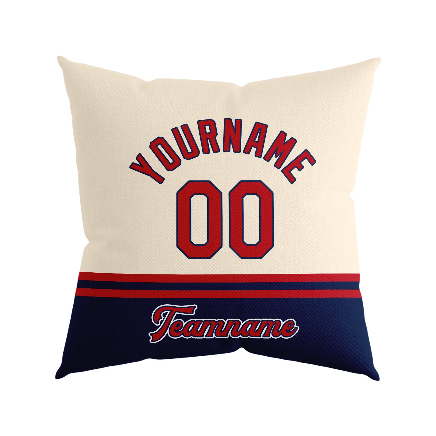 Custom Baseball Throw Pillow for Men Women Boy Gift Printed Your Personalized Name Number St. Louis