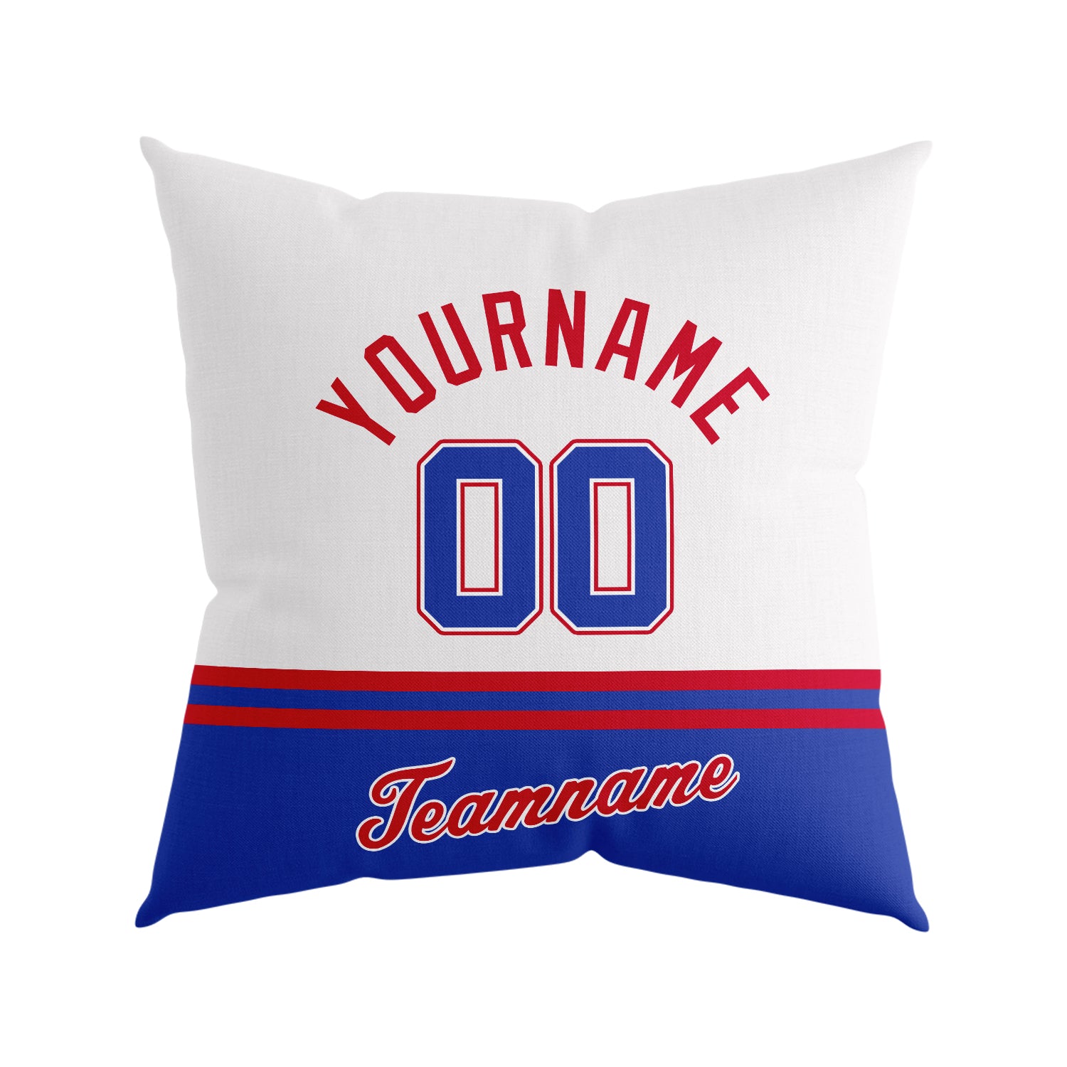 Custom Baseball Throw Pillow for Men Women Boy Gift Printed Your Personalized Name Number Atlanta