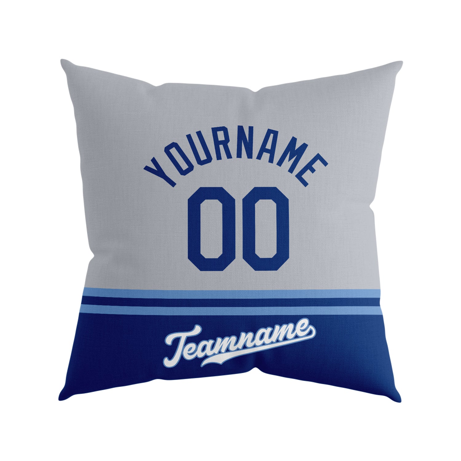 Custom Baseball Throw Pillow for Men Women Boy Gift Printed Your Personalized Name Number Kansas