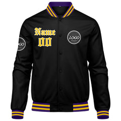 Custom Varsity Jacket Letterman Jacket For Men, Women And Youth Yellow