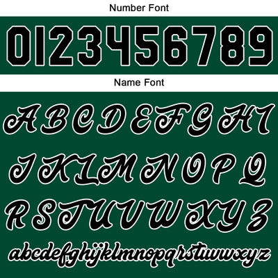 Custom Varsity Jacket Letterman Jacket For Men, Women And Youth Green Black