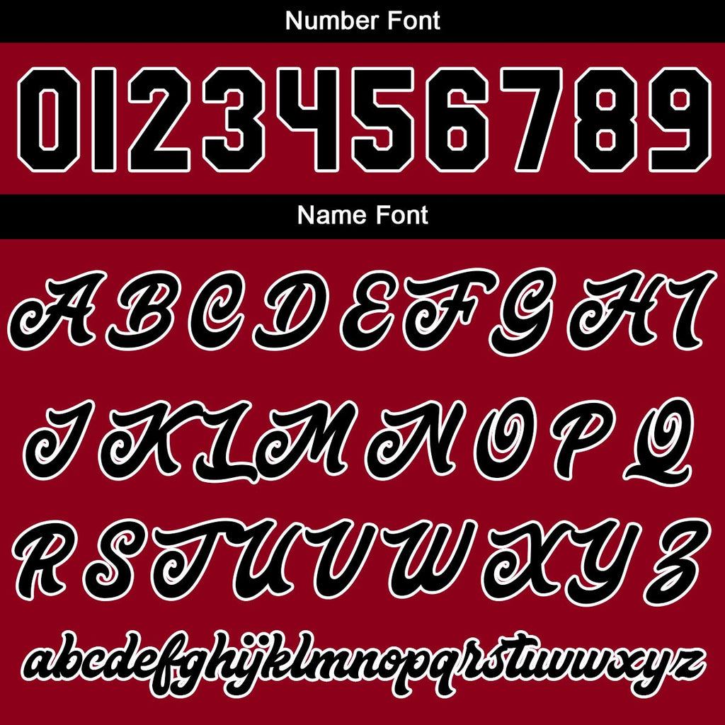 Custom Varsity Jacket Letterman Jacket For Men, Women And Youth Red Black