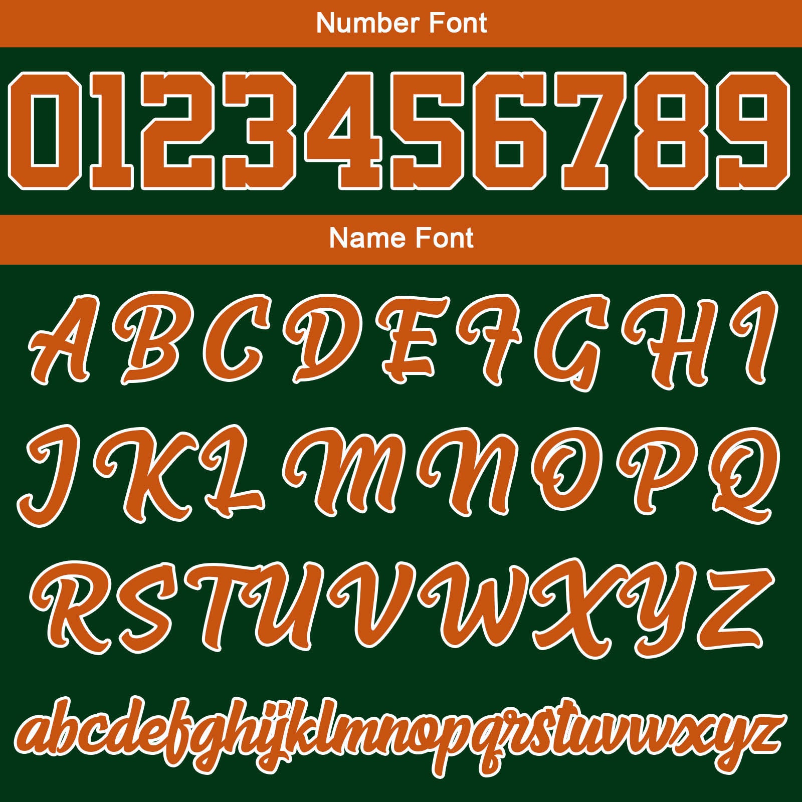 Custom Varsity Jacket Letterman Jacket For Men, Women And Youth Drak Green Orange