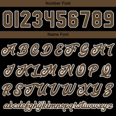 Custom Varsity Jacket Letterman Jacket For Men, Women And Youth Black Brown
