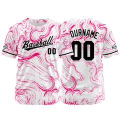 Custom Baseball Jersey Full Print Design Personalized Baseball for Men Women Boy Girl