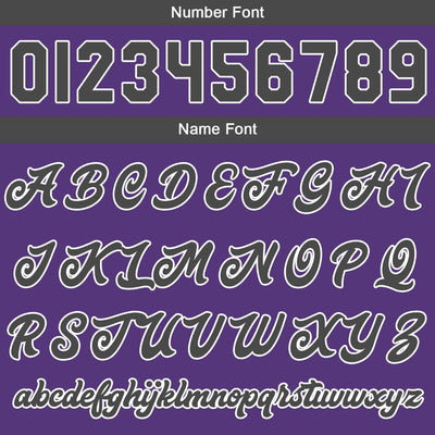Custom Varsity Jacket Letterman Jacket For Men, Women And Youth Purple Grey