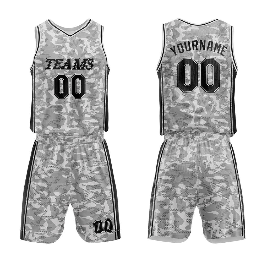 Custom Gray Basketball Jersey for man women uniform Suit Kids Adults Personalized Jersey