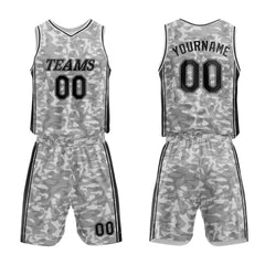 Custom Gray Basketball Jersey for man women uniform Suit Kids Adults Personalized Jersey