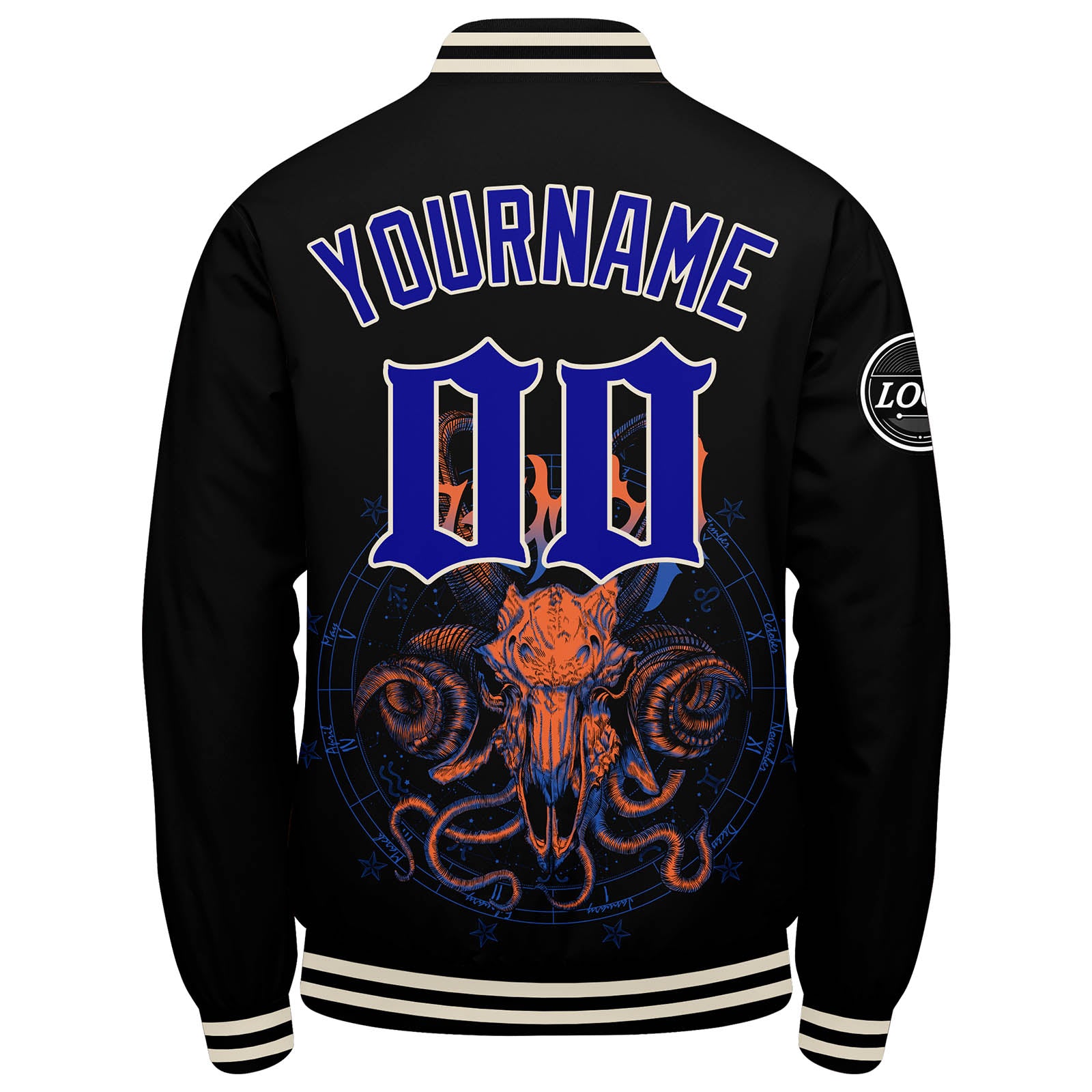 Custom Varsity Jacket Letterman Jacket For Men, Women And Youth Royal