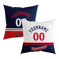 Custom Baseball Throw Pillow for Men Women Boy Gift Printed Your Personalized Name Number Minnesota