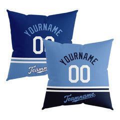 Custom Baseball Throw Pillow for Men Women Boy Gift Printed Your Personalized Name Number Kansas