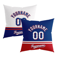 Custom Baseball Throw Pillow for Men Women Boy Gift Printed Your Personalized Name Number Texas