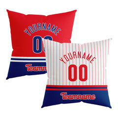 Custom Baseball Throw Pillow for Men Women Boy Gift Printed Your Personalized Name Number Philadelphia