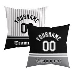 Custom Baseball Throw Pillow for Men Women Boy Gift Printed Your Personalized Name Number Chicago