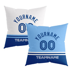 Custom Baseball Throw Pillow for Men Women Boy Gift Printed Your Personalized Name Number Toronto