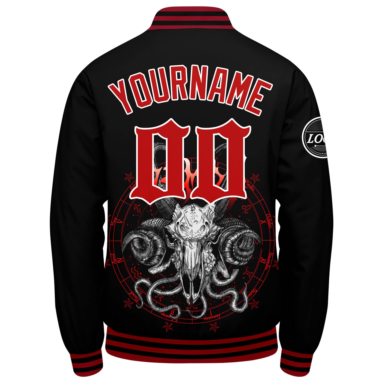 Custom Varsity Jacket Letterman Jacket For Men, Women And Youth Red