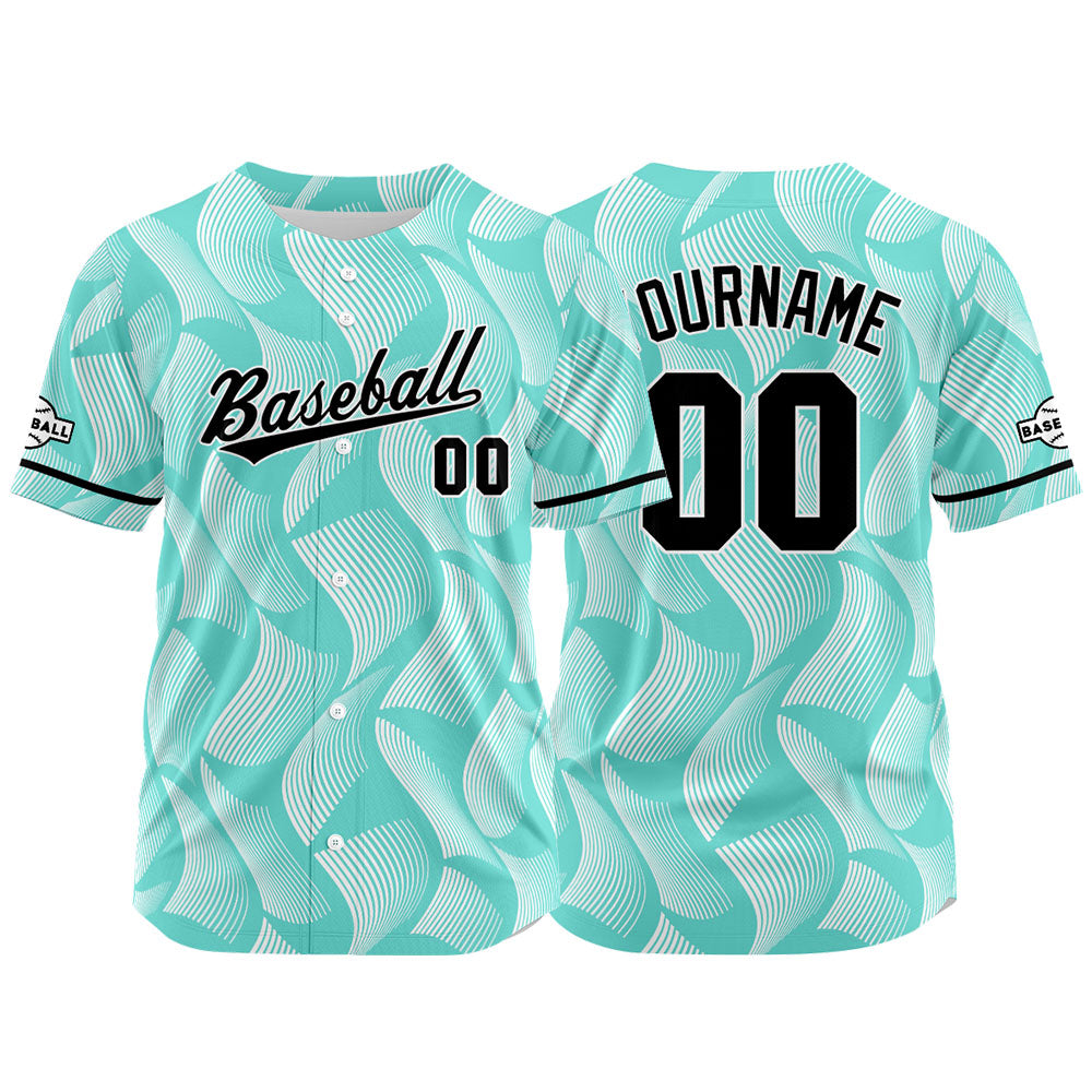 Custom Baseball Jersey Full Print Design Personalized Baseball for Men Women Boy Girl