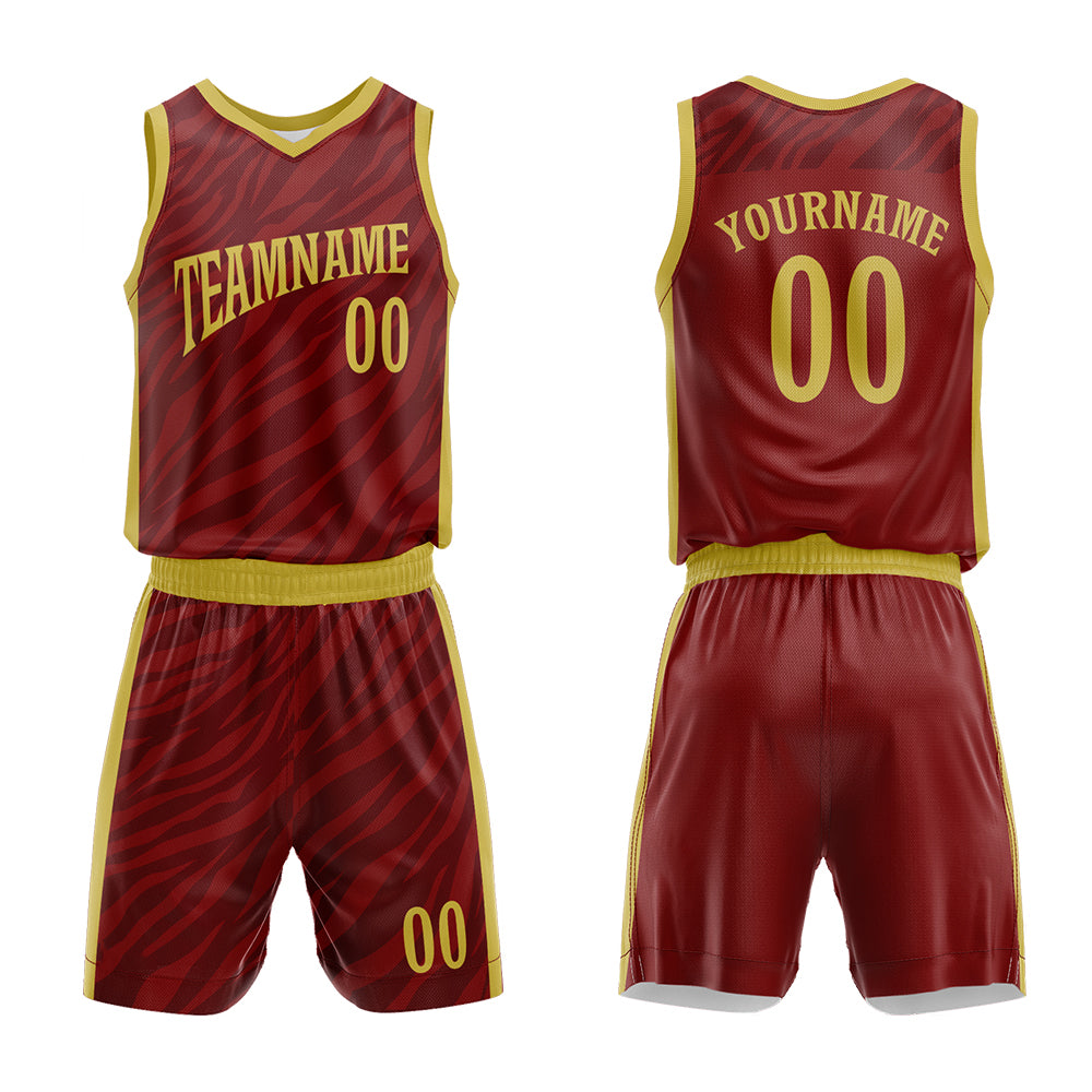 Custom Crimson Basketball Jersey for man women uniform Suit Kids Adults Personalized Jersey