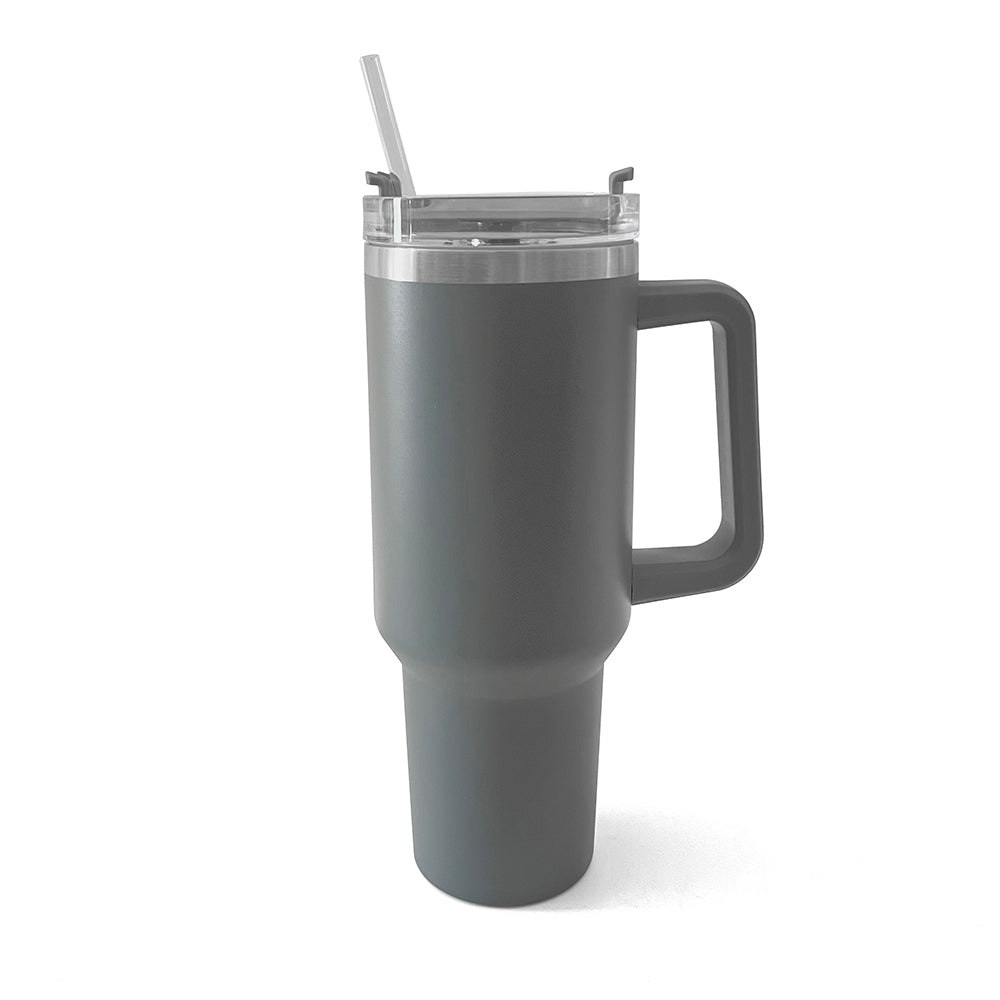 Stainless Steel Vacuum Insulated Tumbler with Lid and Straw