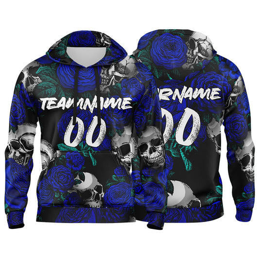 Custom Sweatshirt Hoodie For Man Woman Girl Boy Print Your Logo Name Number Royal
