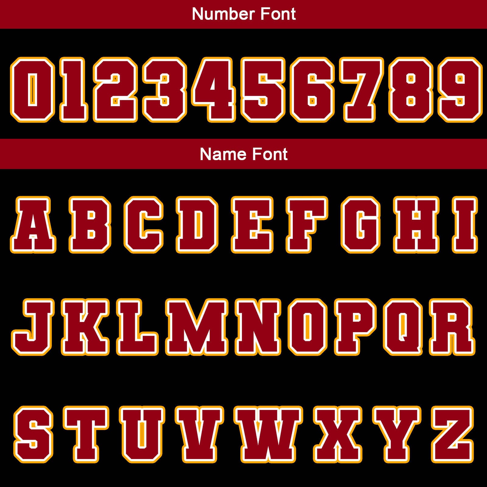 Custom Black Yellow Red Waterproof Varsity Jackets Personalized Stitched Name Number Logo to Letterman Jackets